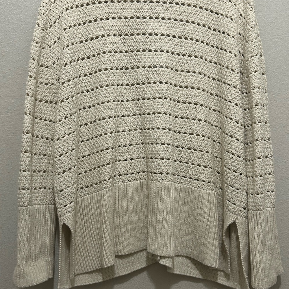 Gap Split Hem Button-Up Women's Sweater - image 5